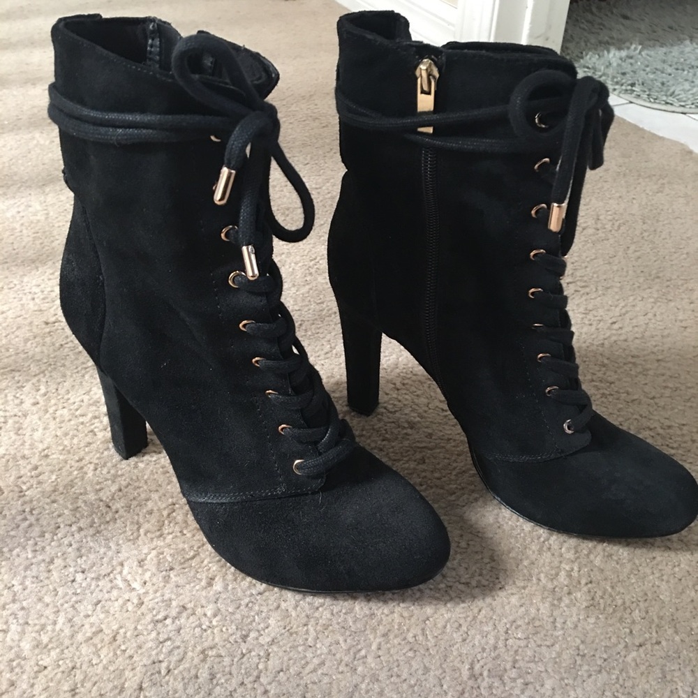 INC Lace up boots